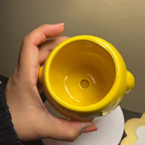 Ceramic Chicken Planter Adorable 4”x4” NWT - Picture 5 of 5